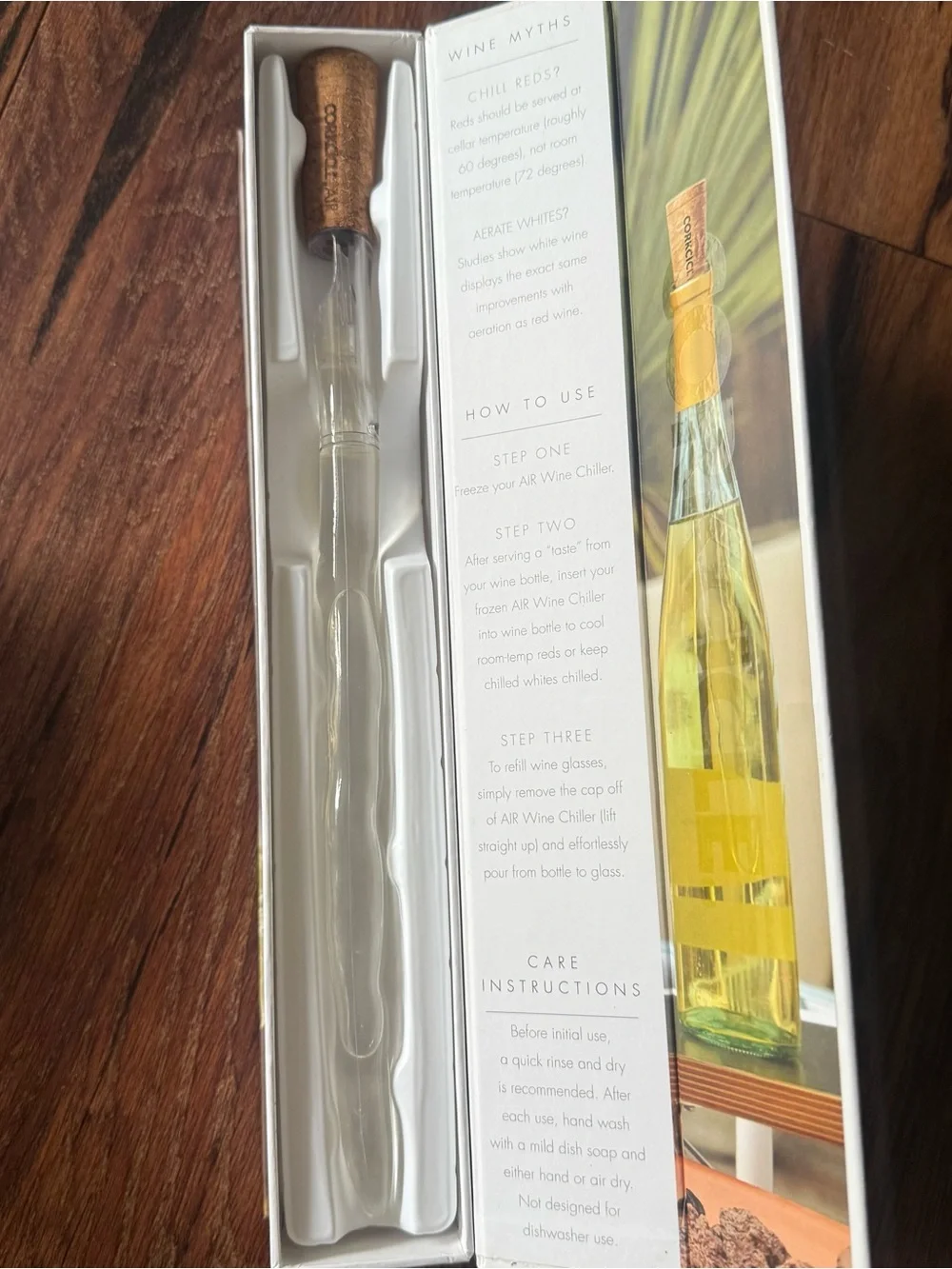 Corkcicle Air & Corkpops wine set
